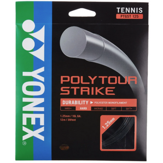 SET DE CORDA YONEX POLYTOUR STRIKE - PRETO